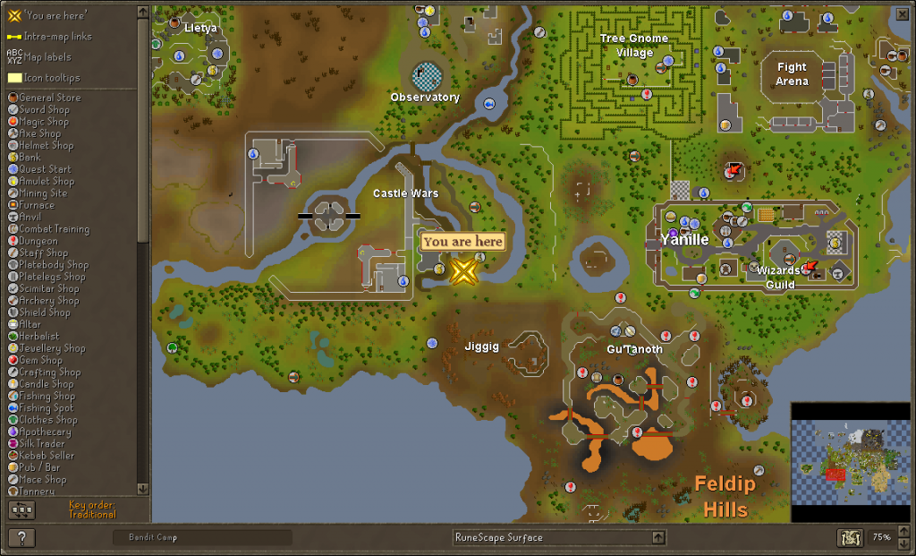 2 Auto Fighter Runescape Map