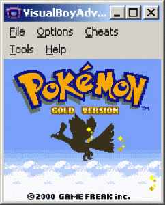 VBA Pokemon Gold