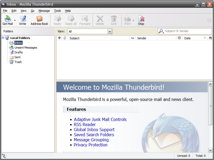 Mozilla Thunderbird Portable Edition