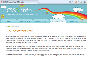 ie8 css3 test