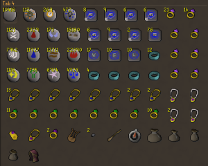 Runes/Teleports Tab