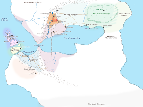 Cireon's World Map